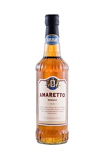Amaretto Bordiga, italienischer Mandel-Likör, 0,7 L, 28% Vol.