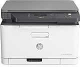 HP Color Laser 178nwg Multifunktions-Farblaserdrucker (Drucker, Scanner, Kopierer, WLAN, Airprint), weiß-grau,Drucken+Kopieren+Scannen