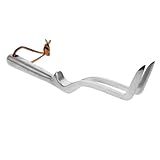 NUOBESTY 4 Teiliges Gartenwerkzeug Rechen Handpflücker Mini Unkrautstecher Gartenrechen Gartengeräte Hecken Und Landschaftsbau Strauchrechen Bodenlockerungsrechen Kleiner Rechen