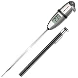 ThermoPro TP02S Digitales Fleischthermometer Bratenthermometer Thermometer Kochen Küchenthermometer Grillthermometer mit langer Sonde, für Braten, Kochen, Grillen/BBQ, Backen, Baby-Ernährung