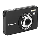Digitalkameras für die Fotografie, 4K 56MP Vlogging Kamera mit 20 fachem Digitalzoom, 2,7 Zoll Bildschirm, Wiederaufladbar, Fülllicht, Mini Kamera für Kinder und Erwachsene