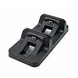 Dual-Ladestation kompatibel mit PS4 / PS4 Slim / PS4 Pro-Controllern, Ladestation für 2 Controller, Ladegerät für Videospiel-Controller