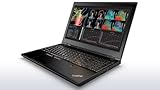 Lenovo ThinkPad P50 CAD Workstation NVIDIA Quadro M1000M Ultrabook 15,6 Zoll Full HD Intel Core i7-6700 16GB RAM 512GB SSD Amerikanische Tastatur Windows 10 Professional (Generalüberholt)