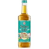 Berliner Luft Crème brûlée | Kultiger Pfefferminzlikör mit Karamellnote | Minze & Crème brûlée | Vegan & glutenfrei | Made in Berlin | 18% Vol. | 0,7 L