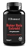 Roter Reis-Extrakt, 2,9 mg Monacolin K pro Tablette, 540 Tabletten | mit CoQ10 und Vitamin B3 | Vegan, Glutenfrei, Citrininfrei | Zenement