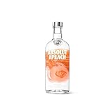 Absolut Apeach – Absolut Vodka mit asiatischem Pfirsich – Absolute Reinheit und einzigartiger Geschmack in ikonischer Apothekerflasche – 1 x 1 L