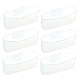 Holibanna 6Stücke Kühlschrank Aufbewahrungsbox Teiliges Praktischer Kühlschrank Organizer Für Gewürze Lebensmittel Und Getränke Und Langlebig Einfache Handhabung Und Hängendes