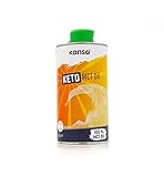 KANSO OIL MCT 100% 500 ML - Pflanzliches Speiseöl mit MCT - Geschmacksneutral - Energieanreicherung - ideal für Salatsoßen & Shakes - Capryl- und Caprinsäure
