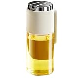 Küchenölspender, Glas Olivenölspender | Glas Olivenölspender Küchensiruflasche - Glasölspender J-Spender Gießen Sie mühelos Öl, Essig, Sauce oder Wein mit unserem Olivenölspender