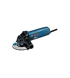 Bosch Professional Winkelschleifer GWS 880 (Scheiben-Ø125mm, Leistung 880 Watt, Leerlaufdrehzahl: 11.000 min-1, inkl. Zusatzgriff, Schutzhaube, Spannmutter, Aufnahmeflansch, Zweilochschlüssel)