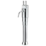 BieTal® Classic mit 3 Hebeln Theken Gastronomie Sprudelwasser Aqua Wasser Schanksäule Zapfstelle Zapfsäule Zapftower Sodaarmatur 3 leitig verchromt