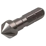 wolfcraft Kegelsenker HSS, Sechskant-Schaft ∅ 10 mm I 2583000 I Für präzises Senken von Bohrlöchern für bündige Verschraubungen in Metall und Kunststoff