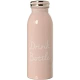 DRW Thermosflasche aus Edelstahl, 450 ml, Pink 450 ml