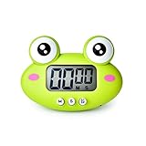 Niedlicher Cartoon-Tier-Countdown-Timer für Frosch/Kuh, digitaler Koch-Timer, digitaler Countdown-Timer für Kinder