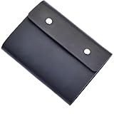 Reisetagebuch aus Leder – kompakter täglicher Notizblock, leicht, minimalistisch, stilvoll, ästhetisch, tragbar, für Abschlussfeier, Business, Hochzeit, Arbeit, Kunst, Kalender, Notizblock-Organizer