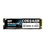 Silicon Power PCIe M.2 NVMe SSD 512GB Gen3x4 R/W up to 2, 200/1, 600MB/s Internal SSD