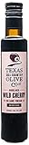 Terra Verde Balsamico-Essig mit Wildkirsche, Gourmet-Fass mit gereiftem Balsamico-Essig, ideal zum Dressing von Dip-Glasuren, ohne künstliche Aromen oder Zuckerzusatz, hergestellt in Texas (240 ml)