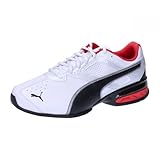 PUMA Herren Tazon 6 FM Low-Top Trainer, Puma White-Puma Black-Puma Silver, 43 EU