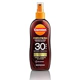 Carroten OmegaCare Tanning Oil LSF 30, 150 ml - Bräunungsbeschleuniger mit Omega-Fettsäuren - Bräunungsöl Spray mit Sonnenschutz - Sonnenöl für schnelle Bräune