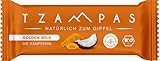 TZAMPAS Energieriegel Golden Milk - Die Kämpferin. Natürlich zum Gipfel. 12 x 40 gr