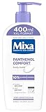 Mixa Panthenol Comfort Body Balsam, juckreizlindernder und beruhigender Balsam, mit Panthenol und pflanzlichem Glycerin, für empfindliche Haut, 400ml
