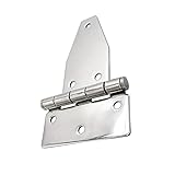 Mipcase 1 Stück T-Scharnier door hinge Silbernes Scharnier Robustes Scharnier Box-Scharnier Hochwertiges Scharnier Scharniere Praktisch Torscharnier Silver