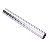 DEARMAMY 3 Rollen Backpackungspapier backen Essen Pergament Metzger Wrapper Verpackung breite Alufolie Camping Alufolie handelsübliche Aluminiumfolie Folie Heavy Duty Silver