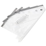 UTHCLO Vakuum Kompressionsbeutel mit Handpumpe Wiederverwendbare Luftdichte Food Sealer Bags für Lebensmittelaufbewahrung Feuchtigkeitsbeständig Transparenter Frischhaltebeutel für