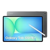 Samsung Galaxy S10 FE+ AI-Tablet, Android Tablet, 256 GB Speicher, 12 GB RAM, 33,28 cm/13,1' Display, Inkl. S Pen, 5G, Lange Akkulaufzeit, Gray, 36 Monate Herstellergarantie [Exklusiv auf Amazon]