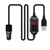 Oniissy USB-Heizstab für Aquarien, USB-Heizstab für Aquarien, tauchfähig, Thermostatstab 10 W DC 5 V für 1–3 l Tanks