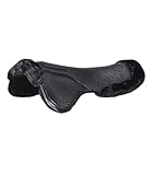 WALDHAUSEN Gelpad mit Synthetik-Fell, schwarz