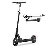 E-RIDES Elektroroller für Kinder & Jugendliche ab 10 Jahre, 200W starker Motor, 20km/h, 15km Reichweite, Klappbarer E-Scooter, Höhenverstellbar, LED Licht, Dual-Bremse, 80kg Traglast