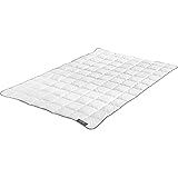 Badenia Trendline Clean Cotton leichte Bettdecke für den Sommer, 155 x 220 cm, Öko-Tex zertifiziert, produziert nach deutschem Qualitätsstandard