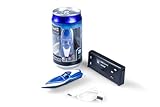 Revell Control 23570 Mini RC Speedboat-Blue mit präziser 2,4-GHz-Steuerung, 7,5 cm Länge