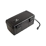 Pardo Cigar Reise-Humidoren mit integrierter Luftbefeuchterscheibe – für bis zu 15 Zigarren – luftdicht, wasserdicht, tragbar und langlebig Humidor-Zigarrenbox
