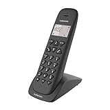 Wireless Phone Fest - Festnetz WLAN ohne Voicemail - Solo - Analoge Telefone und DECT - Logicom Vega 150 Festnetz Wireless-Schwarz
