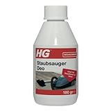 HG Staubsauger Deo, Duftgranulat für bis zu 10 Staubsaugerbeutel, Duftperlen für den Staubsauger zur Beseitigung von Gerüchen, frischer Duft - 180 g