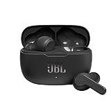 JBL Wave 200TWS - Wirklich kabellose In-Ear-Kopfhörer - Mit Bluetooth- und Sprachassistententechnologie - Akkulaufzeit bis zu 25 Stunden - Ladeetui im Lieferumfang enthalten - Schwarz