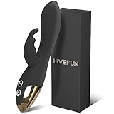 HIVEFUN Vibration für Frauen Sex Spielzeug für die Frau Vibrator, Sex Spielzeug für die Paare Vibratorensets für Frauen Klitoris Dildo mit 2x9Modi, Diloschwanz für Frauen G Punkt Sex Toys für Damen