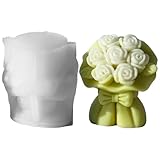 Blumenstrauß-Formen, Kerzenform, Blumenstrauß | Gießform, Silikonform, Blumenstrauß für SOAP Candle Dekoration Home Decoration Geburtstag Hochzeit Valentinstag
