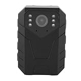 Am Körper Getragene 4K-Kamera mit Ton- und Videoaufzeichnung, IR-Nachtsicht, Tragbare Kamera, IP68, Wasserdicht, Stoßfest, für die Strafverfolgung, mit 4K 2160p High Definition,