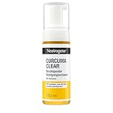 Neutrogena Curcuma Clear Gesichtsreinigung, Beruhigender Reinigungsschaum, Make-up Entferner, 150ml