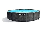 Intex 15FT X 48IN GREYWOOD Prism Frame Premium Pool Set