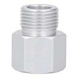 Respicefinem Leichte Soda-Armatur 12. 0×8. 0×3. Tr21 Zu W21. 14 Adapter Aluminium Legierung Soda Zylinder Konverter Für Home-Bierbrauen Leicht