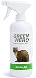 Green Hero Marder-EX Anti Marderspray 500ml Marderabwehr fürs Auto schnelles und effektives Marderabwehrspray, Marderschreck Auto Spray, zum Fernhalten von Marder
