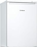 Bosch Hausgeräte GTV15NWEA Serie 2 Mini-Gefrierschrank, 85 x 56 cm, 82 L, 3 transparente Gefriergutschubladen, Weiß