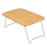Camping Klapptisch - Massivholz Gartentisch Grilltisch,Tragbarer Picknicktisch Für BBQ Garten Tailgating Reisen