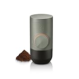 WACACO Minipresso GR2, Espressomaschine für den Außenbereich Kompatibler gemahlener Kaffee, Mini Kaffeemaschine 18 Bar Manuell betrieben, Camping Kaffeemaschine für unterwegs, Ultra-klein für Reisen