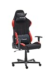 DXRacer 1.2 FD01 /NR -NEW- Gaming-/ Büro-/ Schreibtischstuhl, mit Wippfunktion Gaming Stuhl Höhenverstellbarer Drehstuhl PC Stuhl Ergonomischer Chefsessel, schwarz-rot