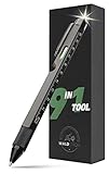 Waldstrom® 9-in-1 Taktischer Kugelschreiber mit Licht I Taktischer Stift mit Werkzeugen - ideal für Alltag & Outdoor I Tactical Pen in edler Box für perfekte Männergeschenke